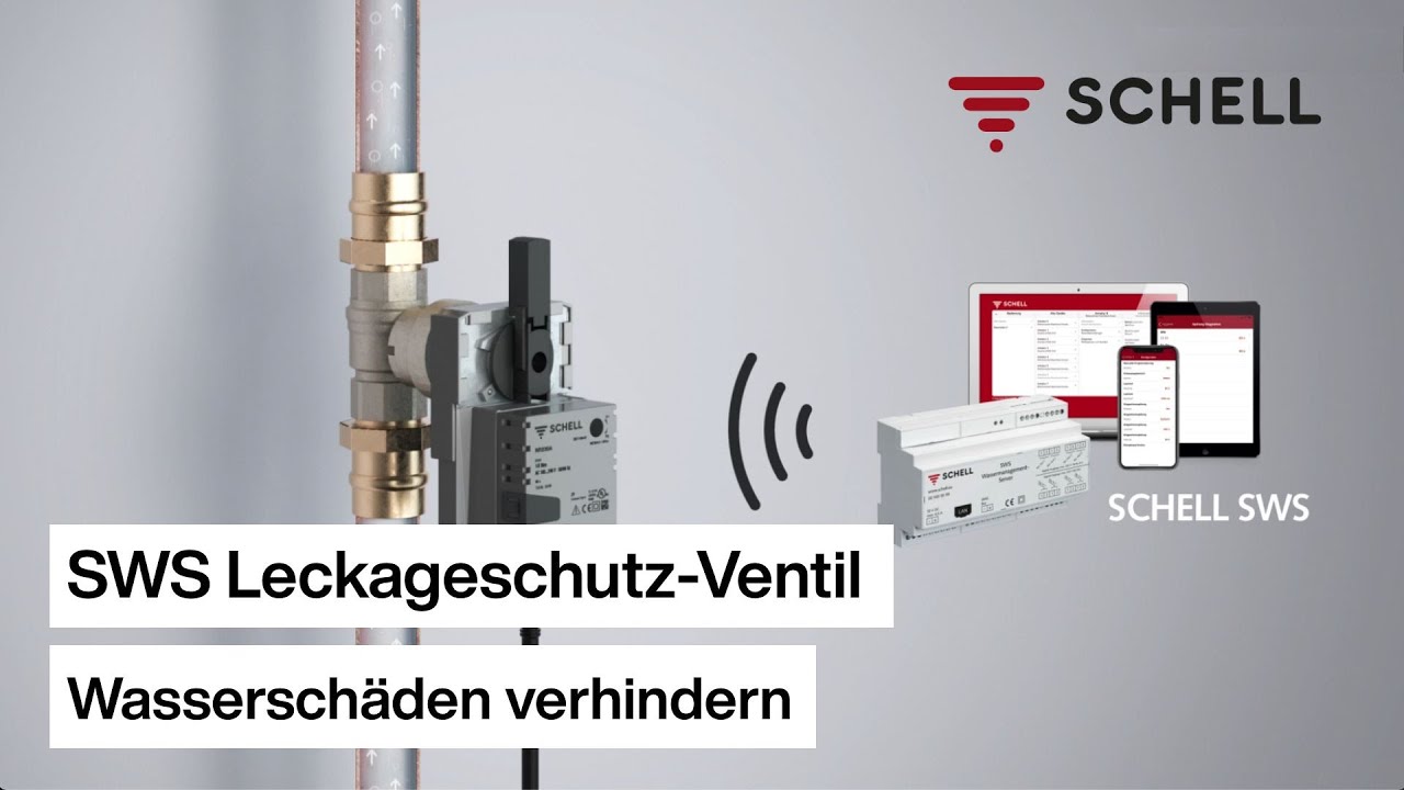 Funktion SCHELL SWS Leckageschutz-Ventil