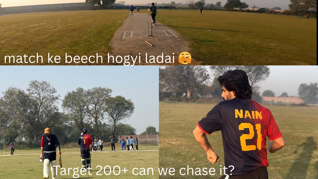 Close match mai hogyi ladai 🥺 Target 200+ kya ho payega chase? 