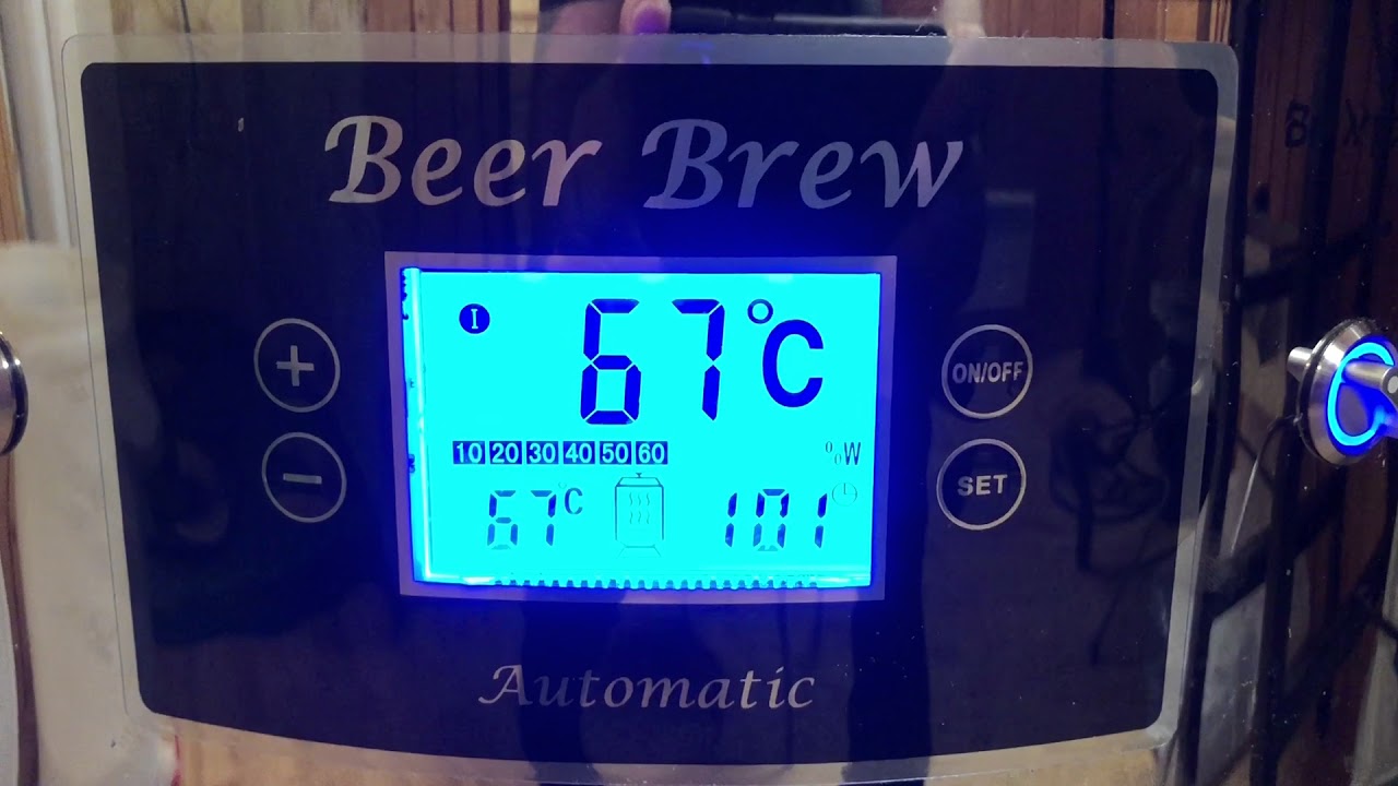 Brygging av Jule&oslash;l p&aring; Beer Brew 60 Automatic