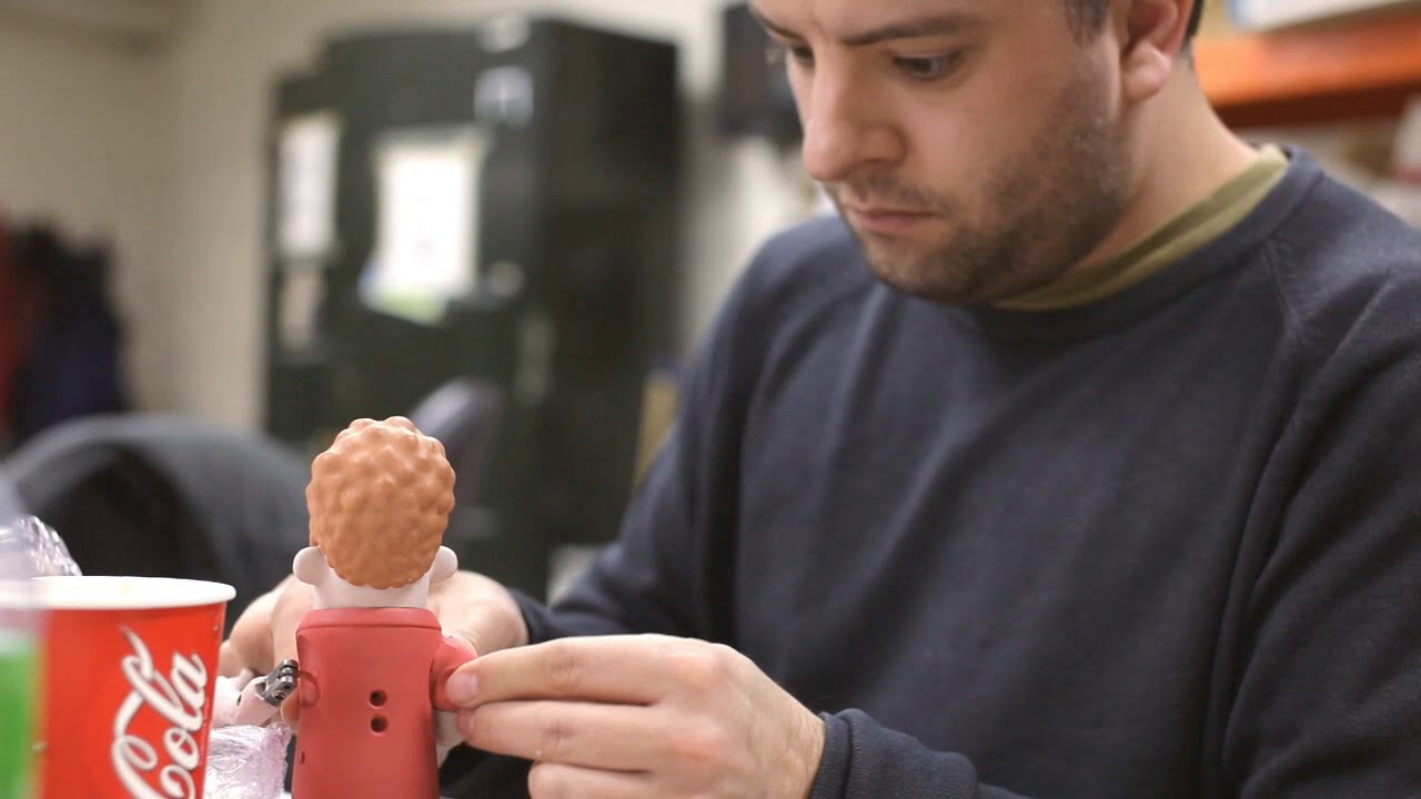 Aardman Modelmaking Workshop - camera test