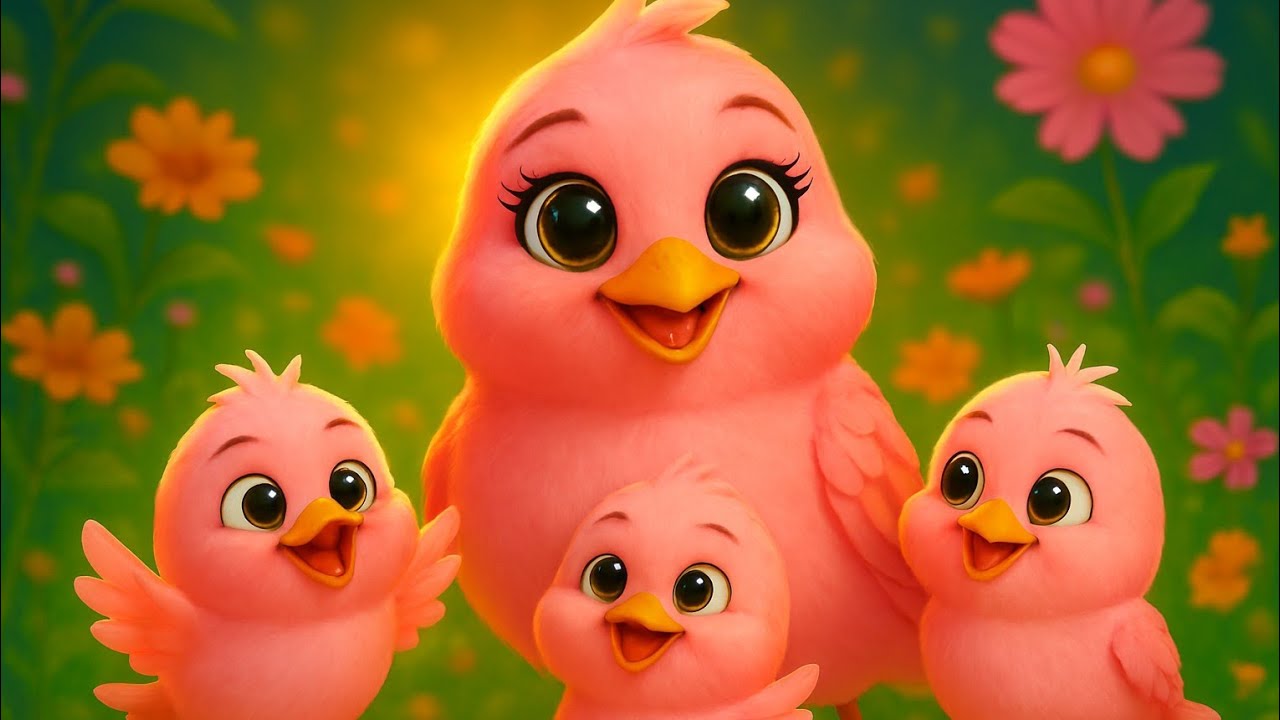 Chiriya Rani 🐦 | Cute Kids Rhyme | 3D Animated CartoonChiriya Rani Badi