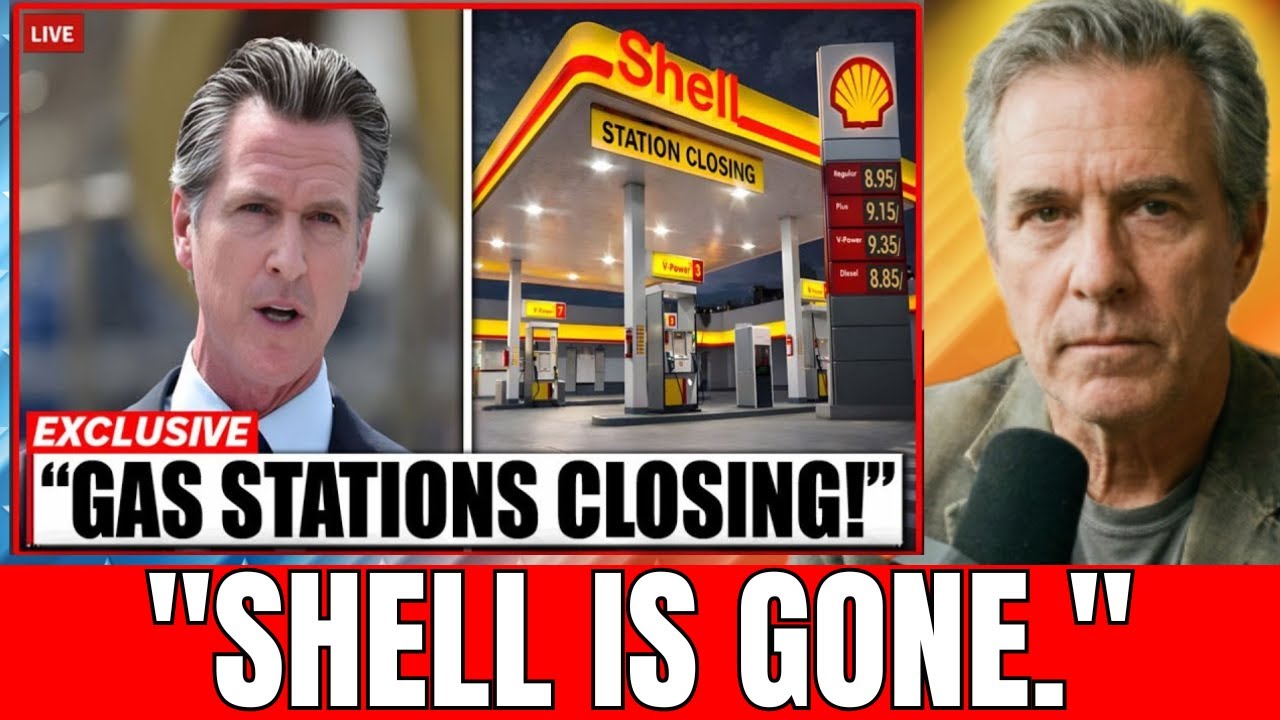 Governor OF Clifornia Under Pressure After Shell Closes 1100+ California’s Energy Crisis Explodes