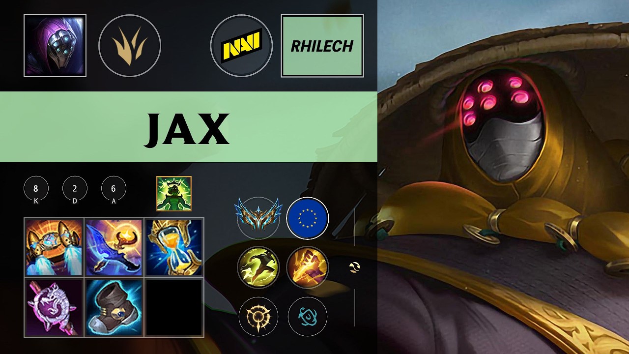 (NAVI Rhilech) Jax Jungle vs Naafiri - EUW Challenger Patch 26.10