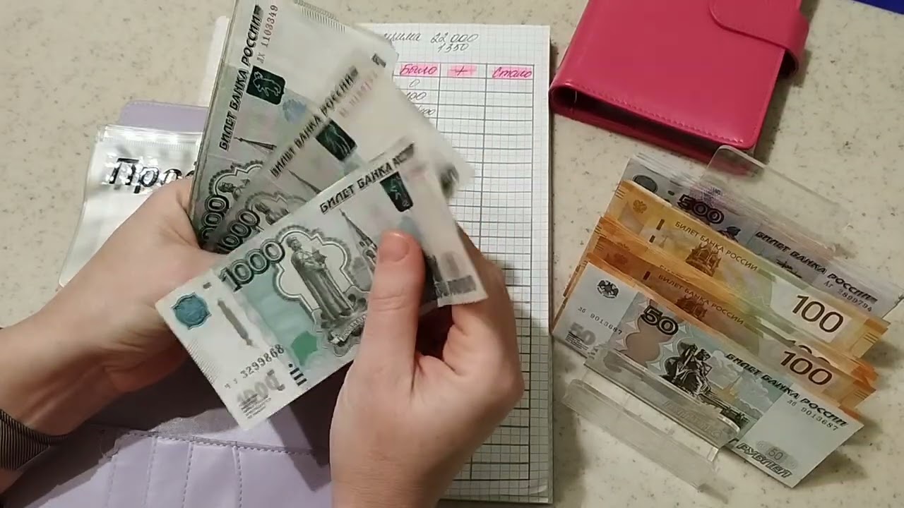 Январь  2026г. чек №2 Распределение по конвертам, распределяю 23350💰💸💌
