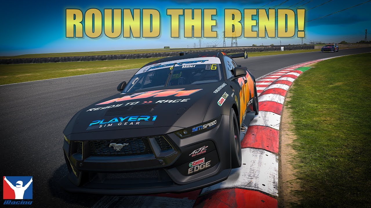 Getting impatient | Send the gap | Supercars @ The Bend | iRacing | Ford Mustang