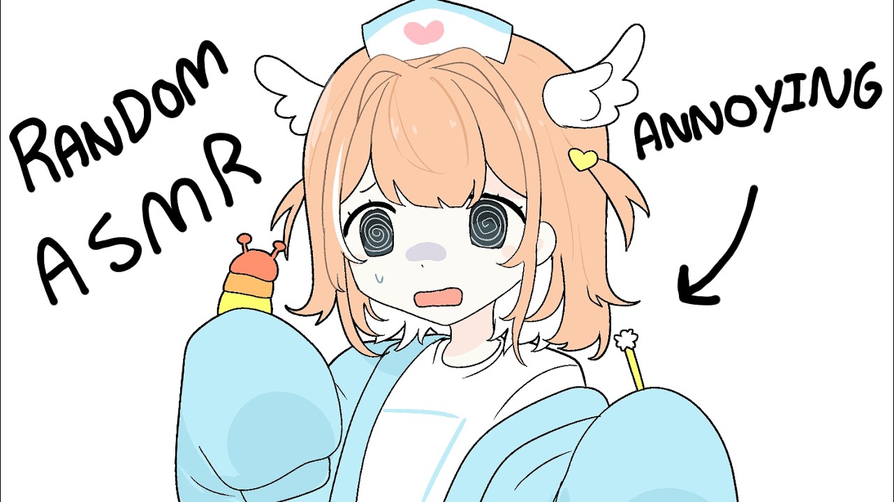 annoying bad nonsensical ASMR from dumb sister just making noises