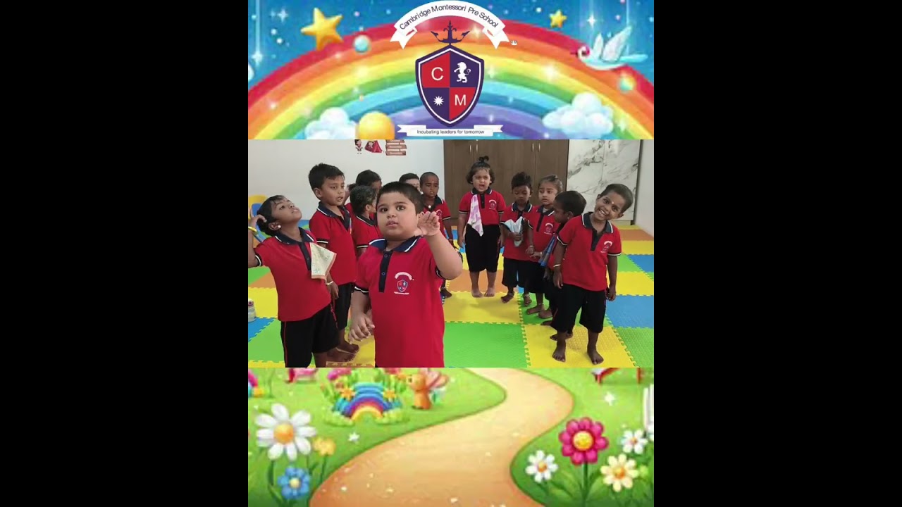 Today (2/3/26) PreKG Activities / Cambridge Montessori Preschool Sivakasi 