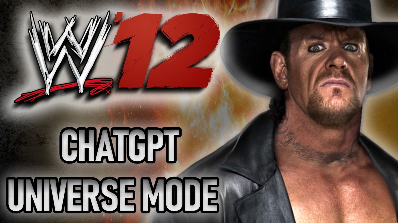 ChatGPT Has TAKEN OVER Universe Mode in WWE'12!
