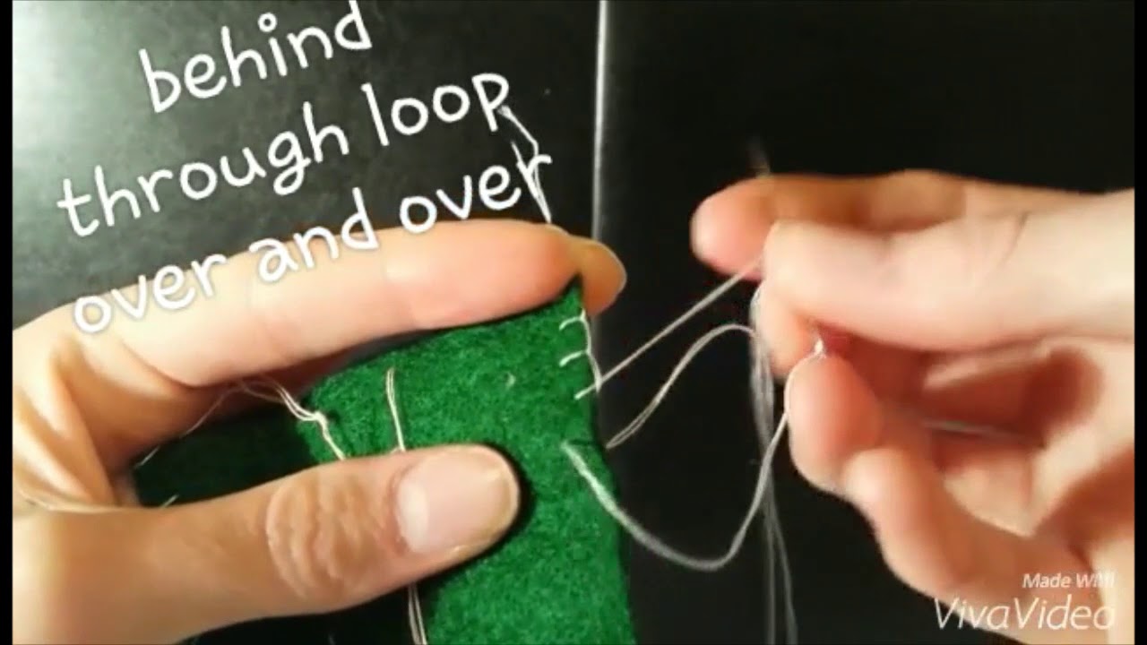 Blanket/Button hole Stitch