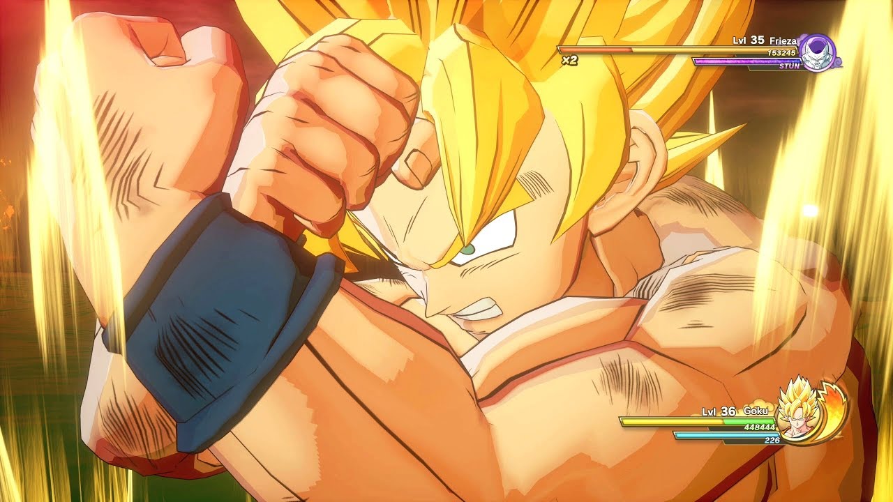 Dragon Ball Z Kakarot - Goku vs Frieza Full Boss Battle Gameplay (HD)
