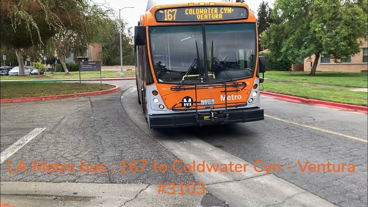LA Metro Bus 167 to Roscoe / Van Nuys 10-24-21