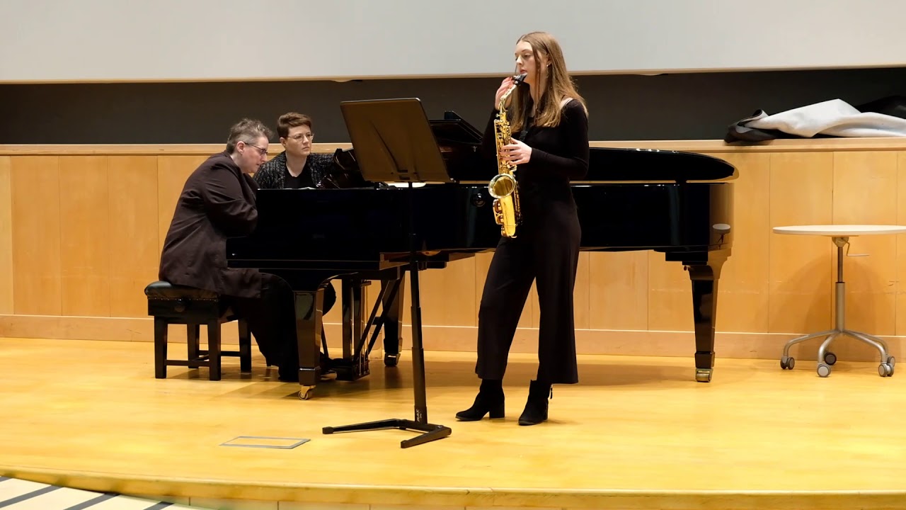 Jasmine Smith Alto Sax Sarabande et Allegro Gabriel Grovlez
