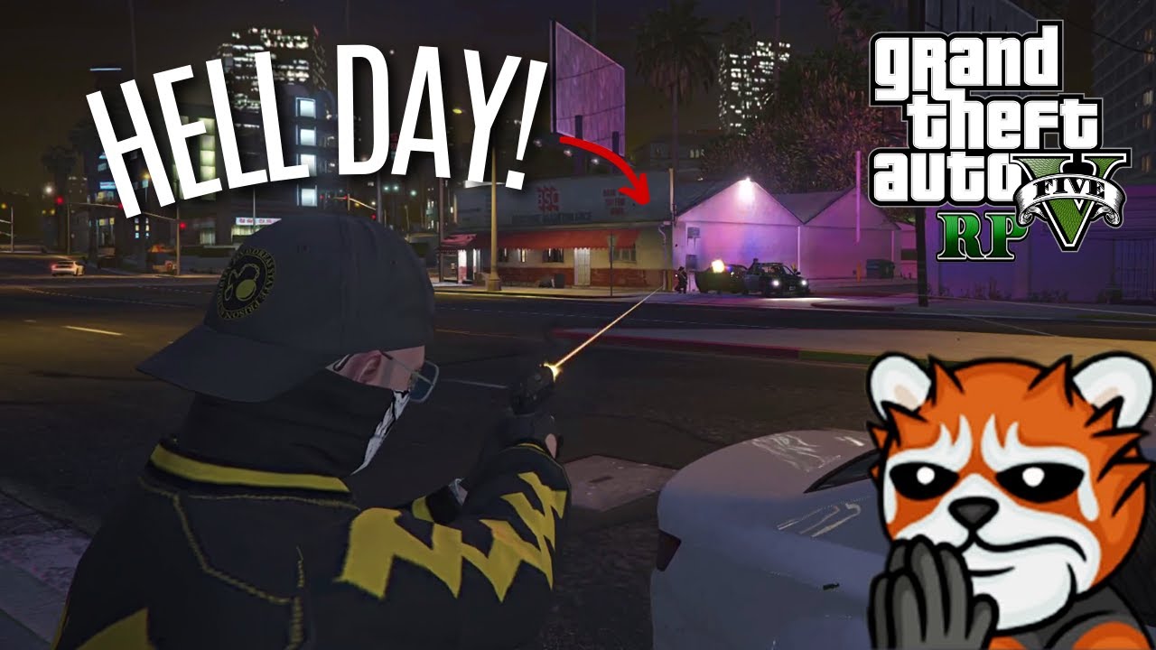 HELL DAY! DZIEŃ rozr&oacute;by z POLICJĄ! | EWRON GTA RP odc.92