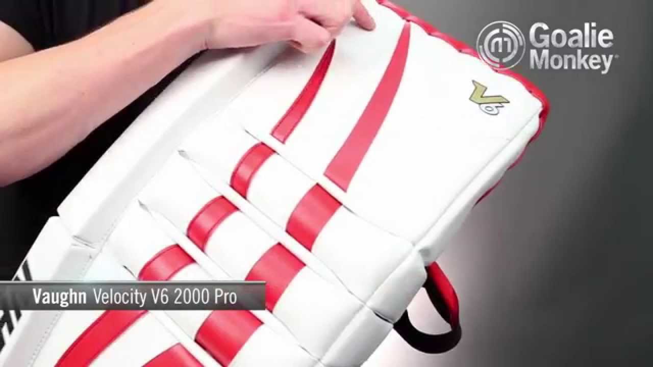 Vaughn Velocity V6 2000 Pro Goalie Leg Pads
