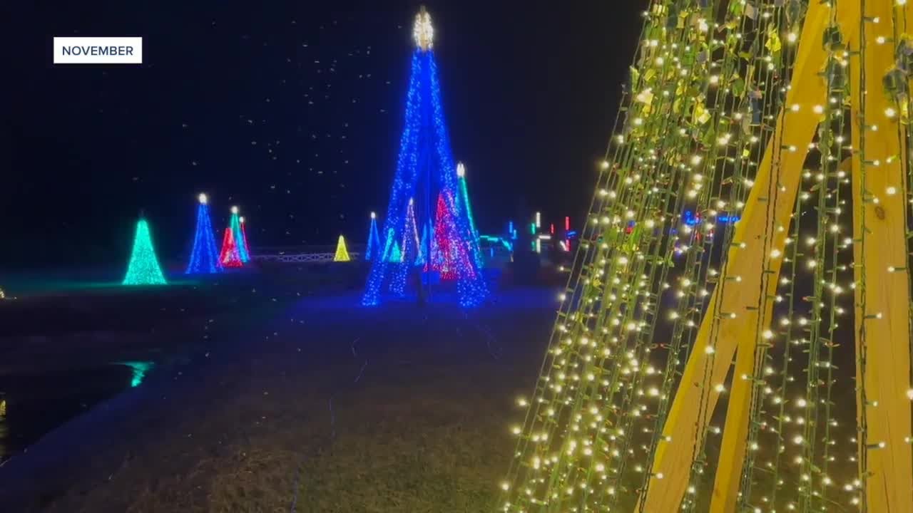 Holiday lights Shining bright and giving back in a big way