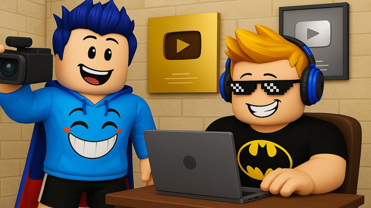 📸 ÇOK ÜNLÜ YOUTUBER OLUYORUZ! 😎 | Roblox