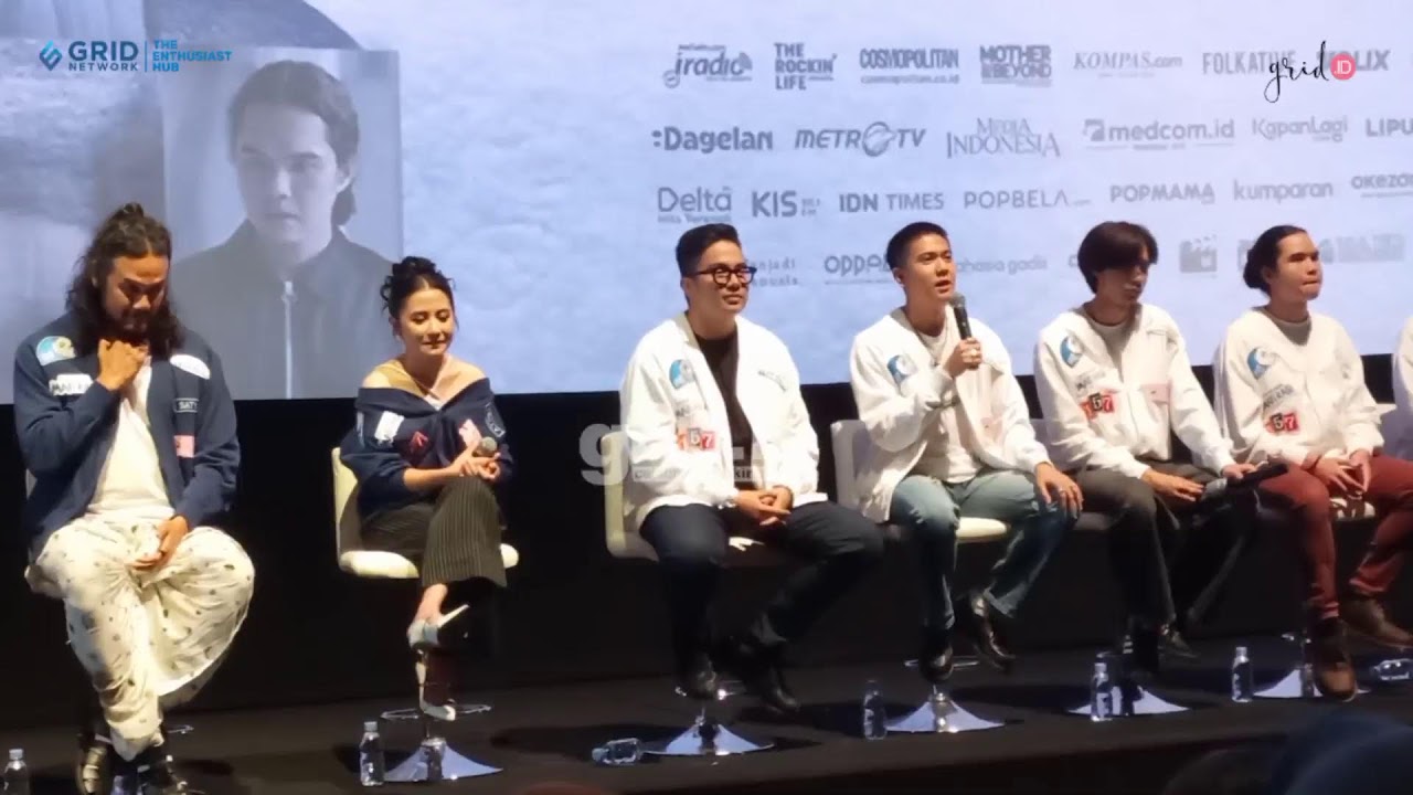 Preskon film Perayaan Mati Rasa ada Iqbaal Ramadhan dan Dul Jaelani