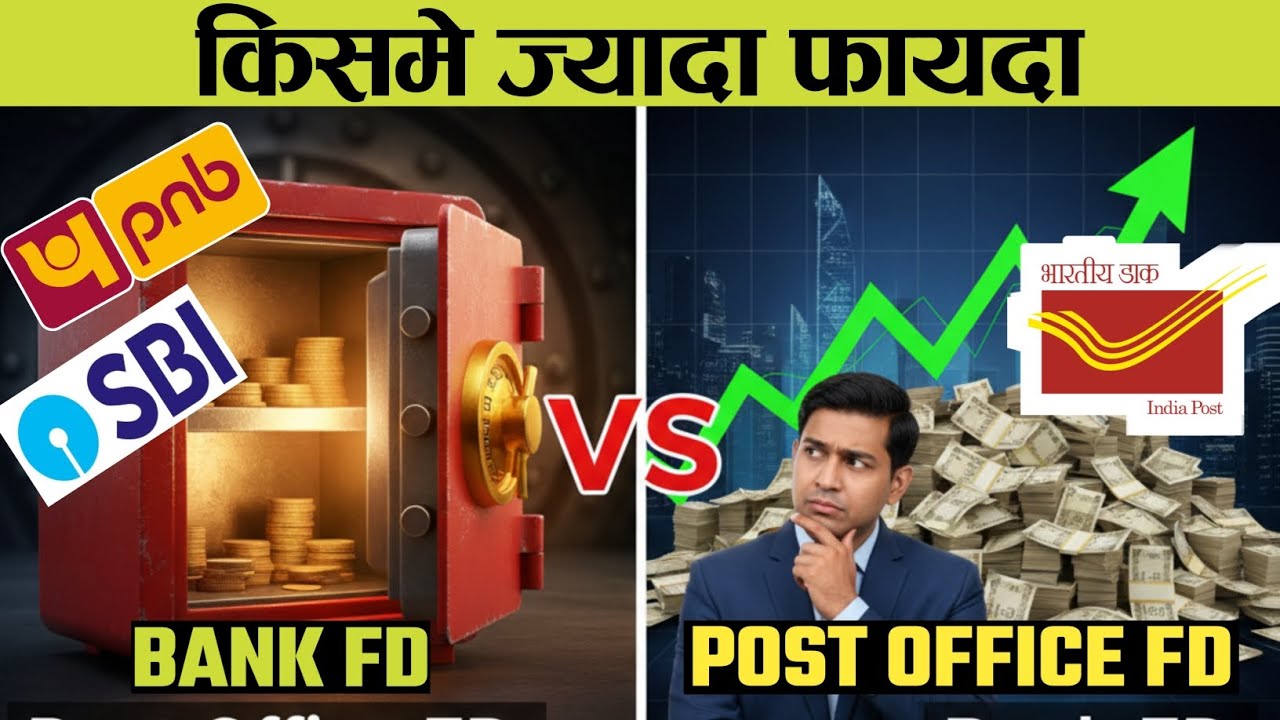 Bank FD vs Post Office FD: Which is Better for Your Money?