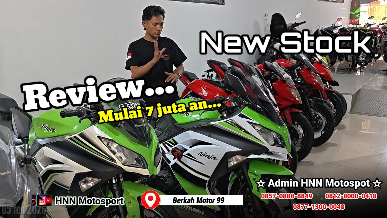 Mulai 7 jutaan || New stok berkah motor 99