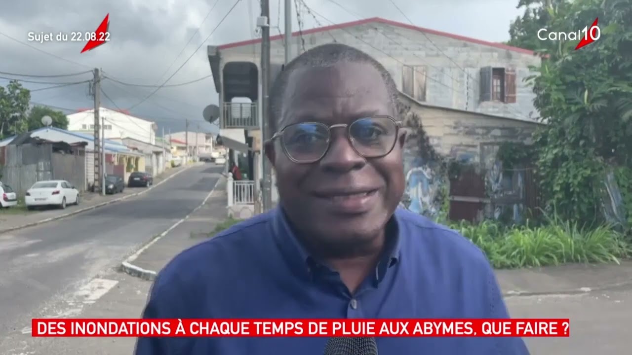 Inondations Abymes Canal 10