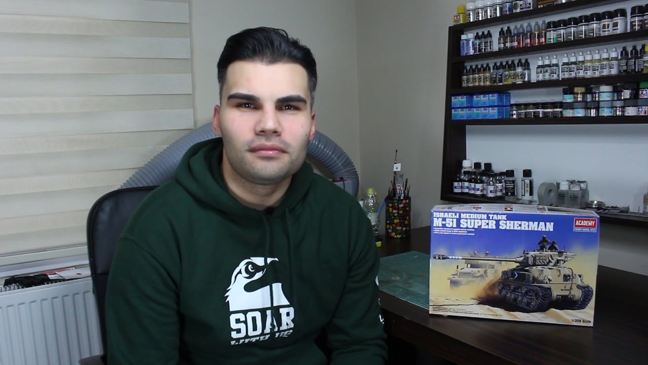 Academy M-51 Super Sherman 1/35 Yapım Boyama ve Eskitme - Building And weathering