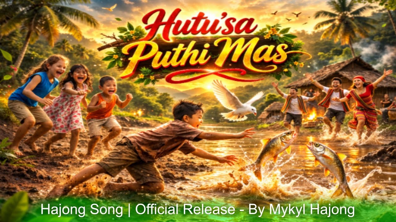 হাজং গান || Hutu'sa puthi mas || Hajong Song || Inspirational Hajong Video Song By Mykyl Hajong