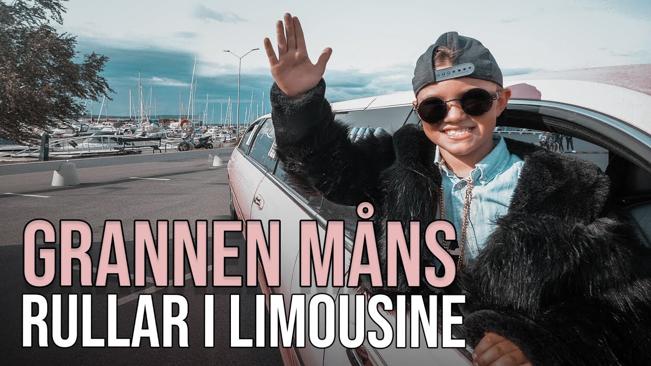 Grannen M&aring;ns - Rullar I Limousine (Officiell Musikvideo)