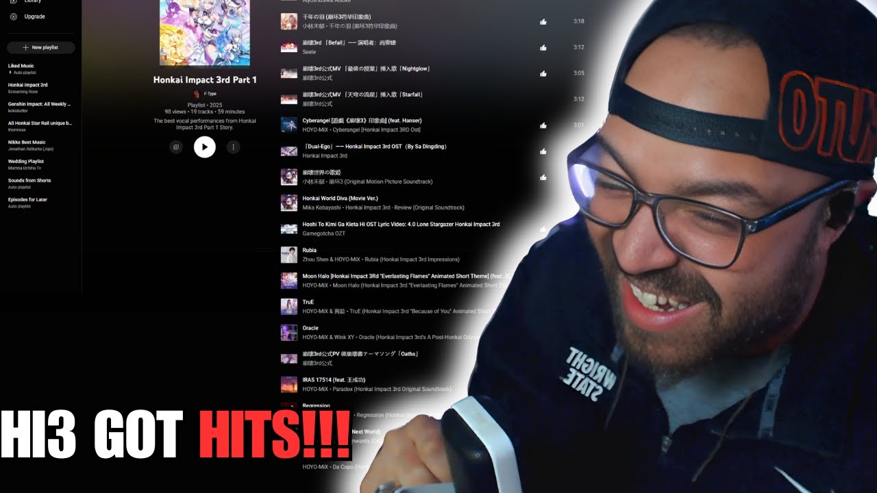 MY FIRST TIME LISTENING to HONKAI IMPACT 3RD Music!!!