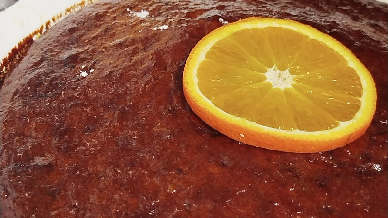 Gâteau au yaourt parfumé à l'orange