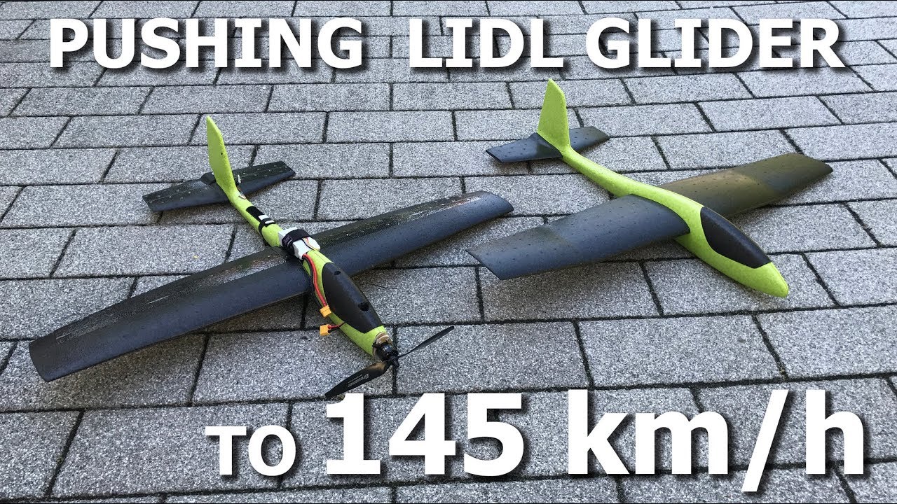 Pushing the LIDL Glider to 145 km/h