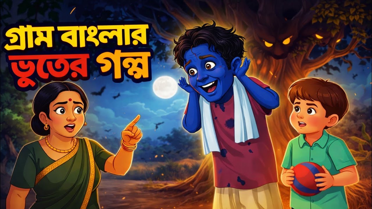 গ্রাম বাংলা ভূতের গল্প ||😈😹