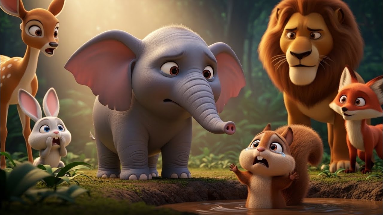 मोटू हाथी की लंबी सूंड बनी किसी की जान बचाने की वजह! 🐘✨