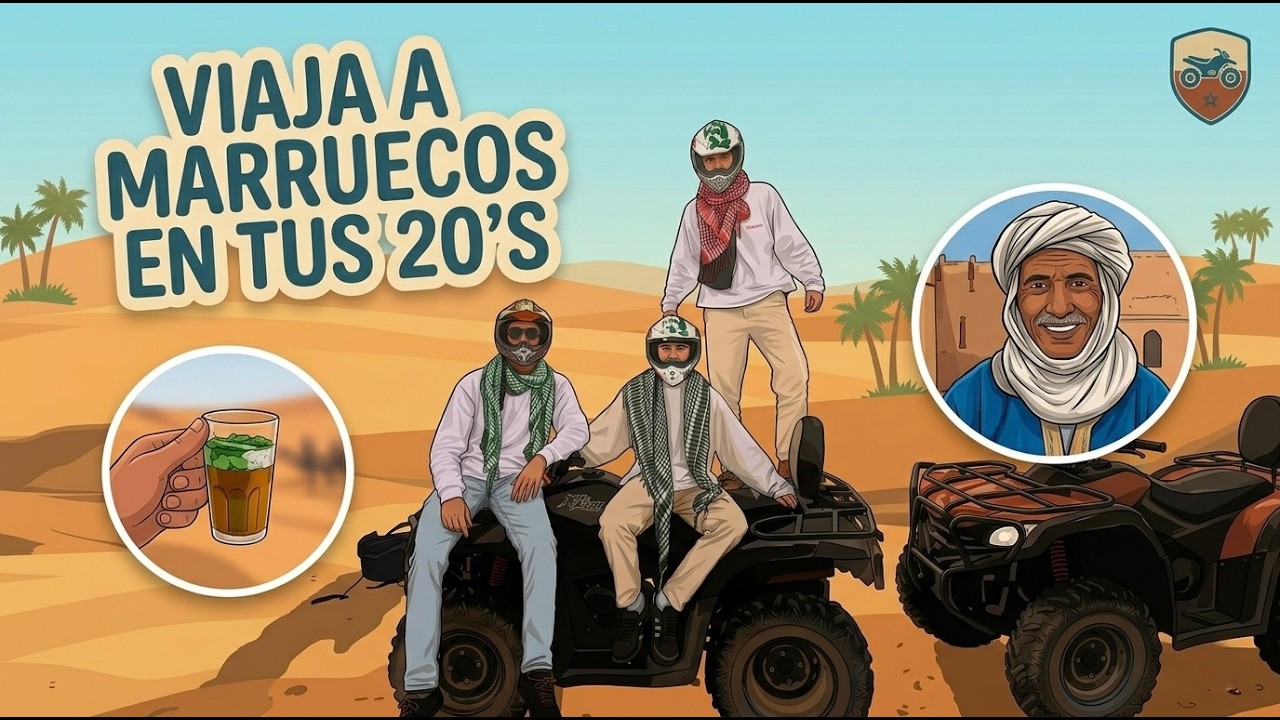Tres españoles en Marruecos, que puede salir mal?