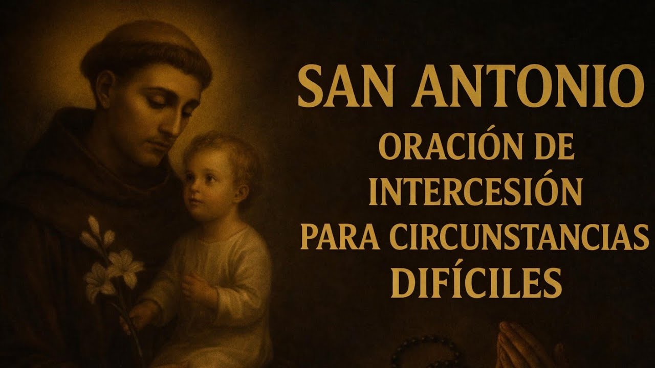 🙏ORACIÓN DE LA NOVENA DEL DÍA 8 POR UN MILAGRO|SAN ANTONIO DE PADUA INTERVENDRÁ E INTERCEDERÁ POR TI