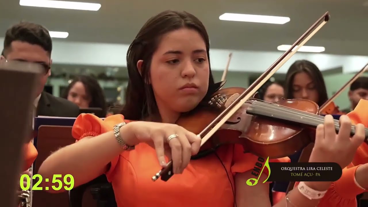 Orquestra Lira Celeste/Samba Um passo só/Enbo2025 Formosa-GO 