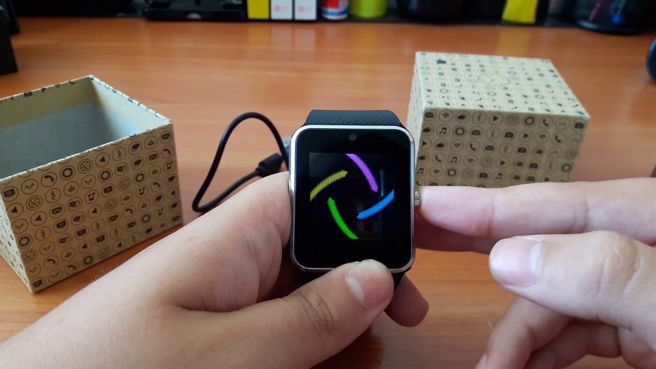 OEM Smartwatch GT08 unboxing (greek)