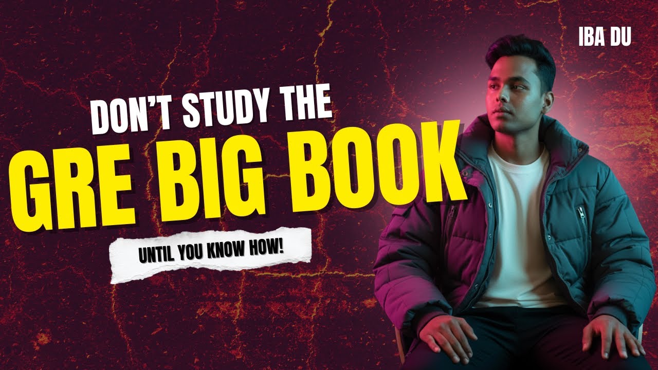 Как изучать GRE BIG BOOK &mdash; Аналитическая книга IBA &mdash; Танвир Тухид Альви