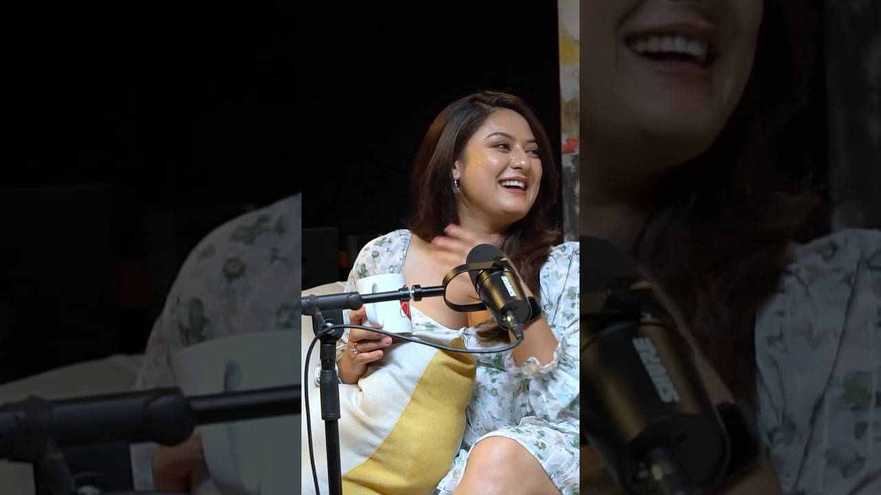 Bipin and Barsha first meet in Jatra Set! #podcast #interview #bipinkarki #barsharaut