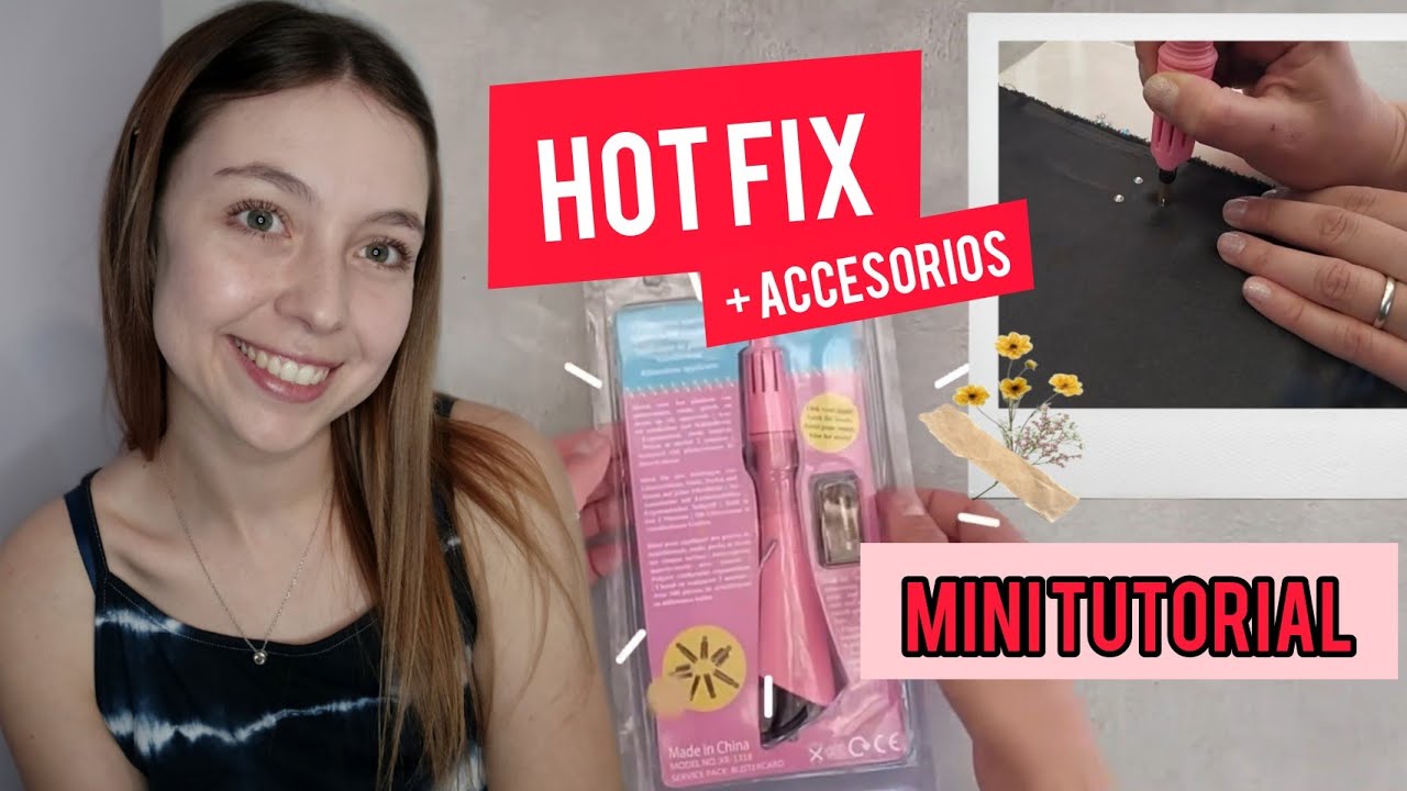 CÓMO se usa la HOTFIX ?✨ Pistola de STRASSES | TUTORIAL paso a paso + accesorios 🙌