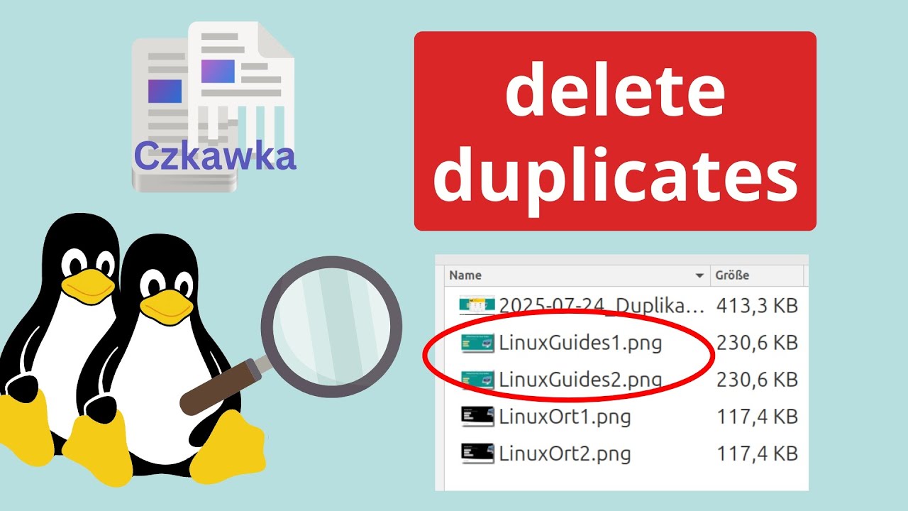 Find and remove duplicate files -  Clean up your folders with Czkawka | Linux app review