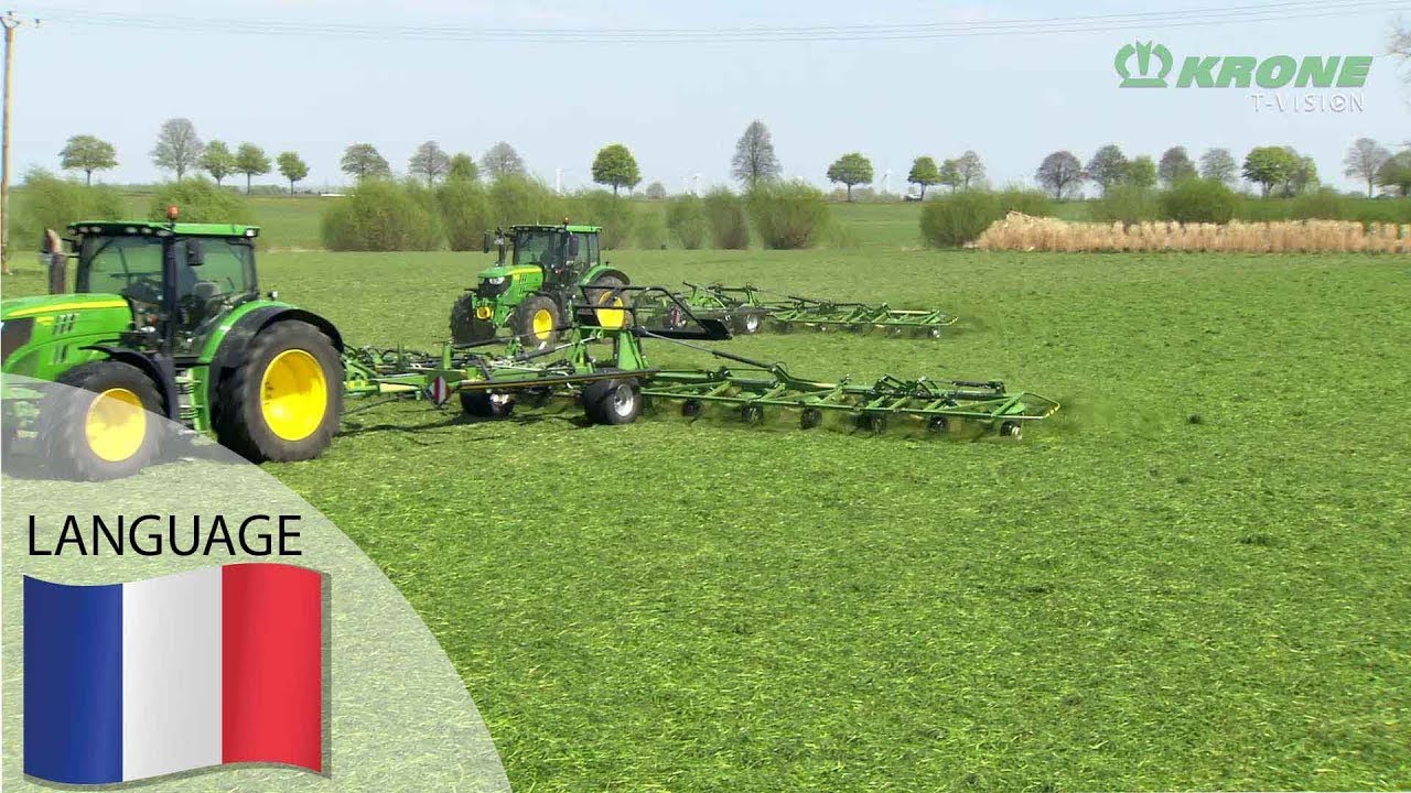 Faneuses rotatives  KRONE KWT 1300 | KWT 1600 | KWT 2000 avec châssis