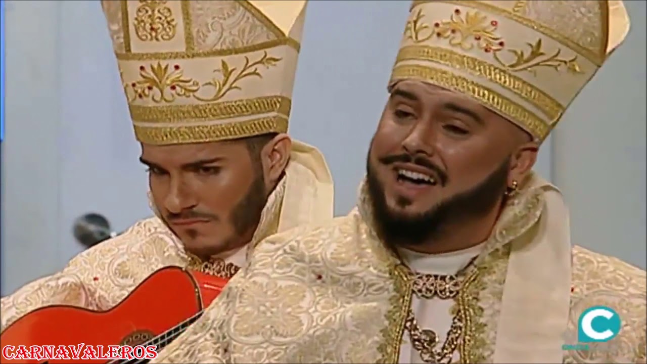 Comparsa OBDC, el joven obispo. Preliminares. Pasodoble La juventud te vot&oacute;.