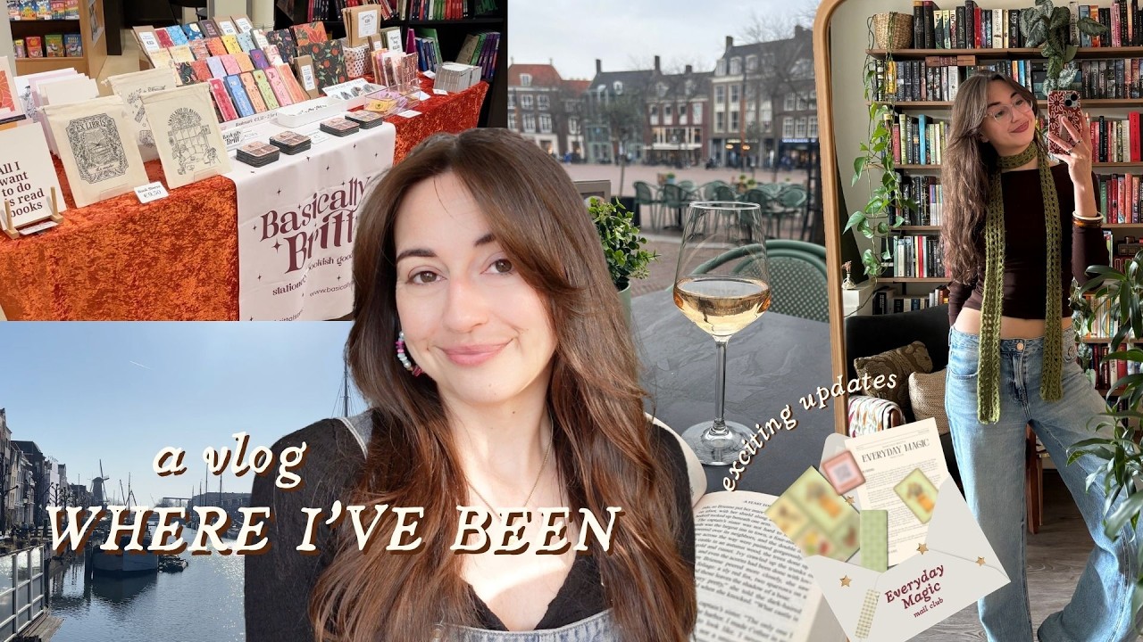 where I've been, very exciting updates, currently reading & working on my business