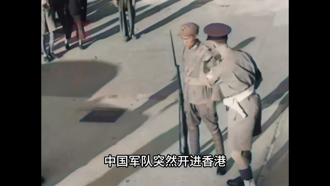 731945年珍贵录像，国军不顾英军劝阻...百姓含泪欢迎#珍贵影像 #真实事件