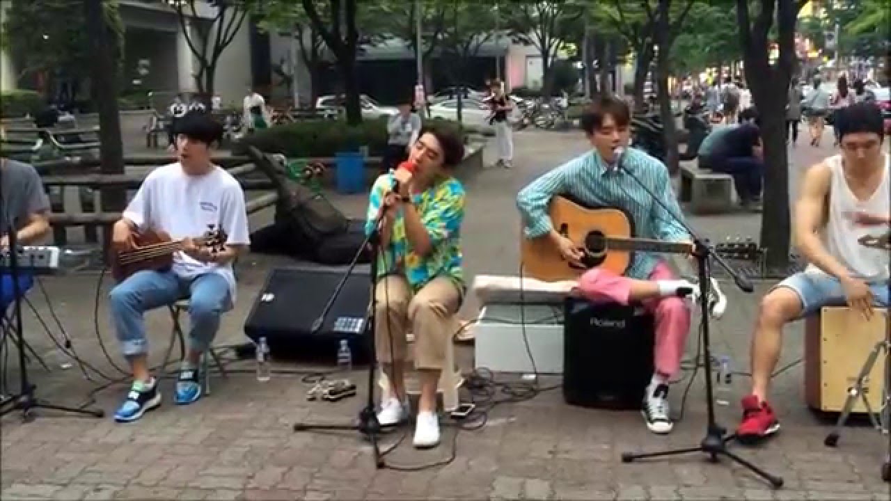 잔나비(JANNABI)_150718_로켓트 @서현 버스킹