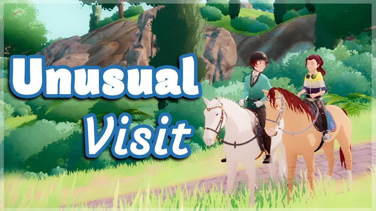 Horse Tales: Emerald Valley Ranch 🌿 | Unusual Visit! 🐎