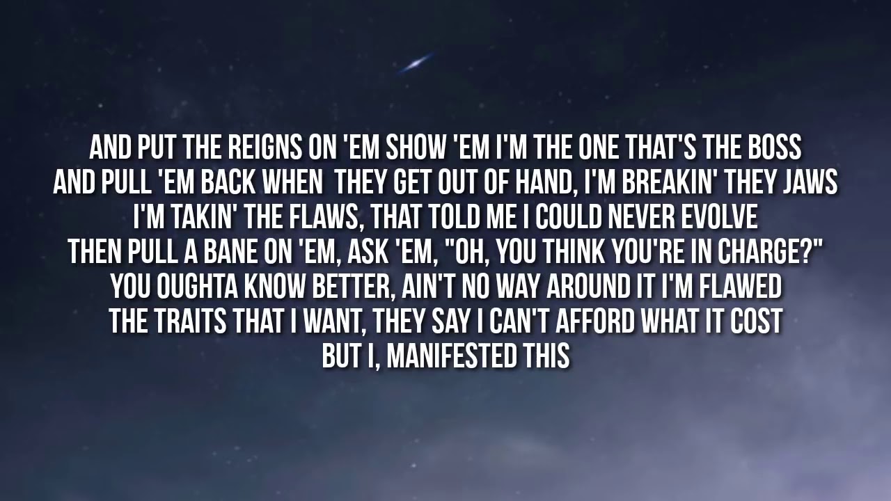 NF - LOST ft Hopsin  (LYRICS)