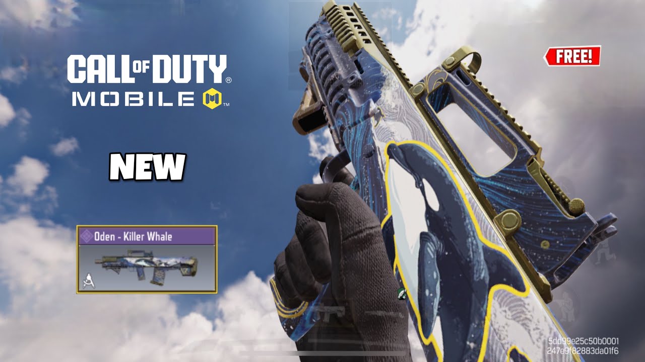 *NEW* FREE Oden - Killer Whale Gameplay in COD Mobile! - Challenge HQ Store | Milton37LiveCODM