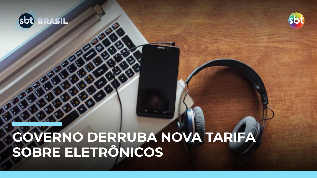 Governo Federal desiste de aumento de imposto de importação sobre eletrônicos | #SBTBrasil