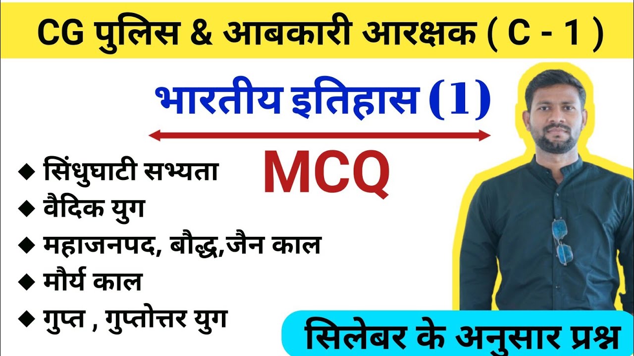 Indian History Most Important MCQs | CG Police, SSC, Railway, CGPSC, Vyapam, UPSC Exam 2025